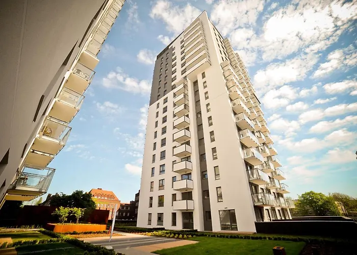 Modern, Two Bedroom, Shipyard View Apartment By Grand Apartments